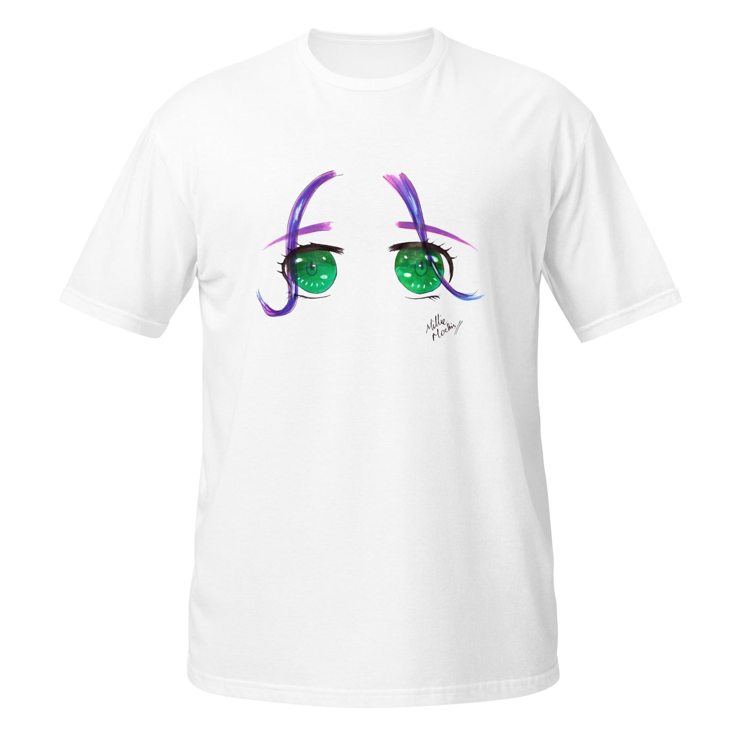 Anime Eyes Short-Sleeve Unisex T-Shirt