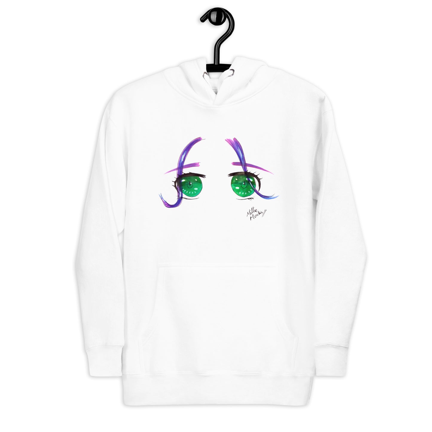 Anime Eyes Unisex Hoodie