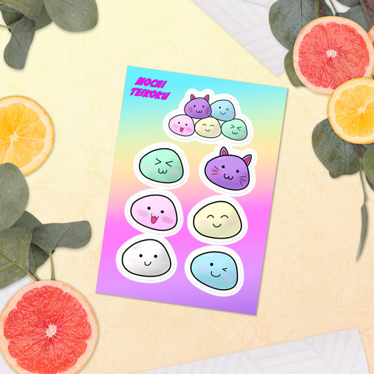 Mochi Sticker sheet