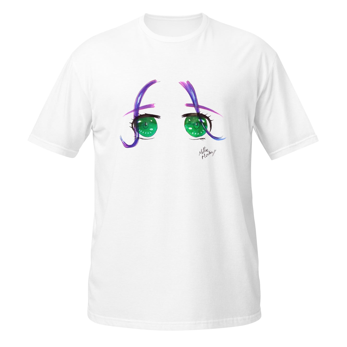 Anime  Eyes Short-Sleeve Unisex T-Shirt